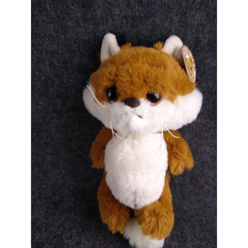 Bearington Big Head Red Ted Friends Plush Stuffed Animal Character Red Fox w Tag